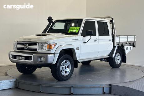 White 2023 Toyota Landcruiser Double Cab Chassis Lc79 Gxl
