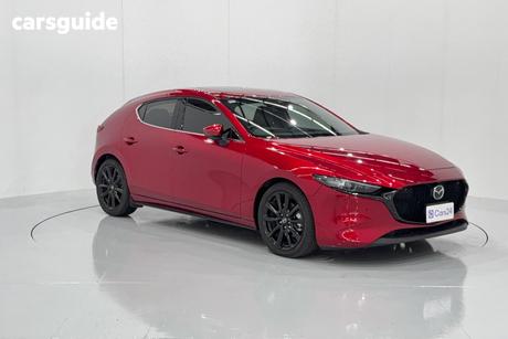Red 2019 Mazda 3 Hatchback G25 Astina