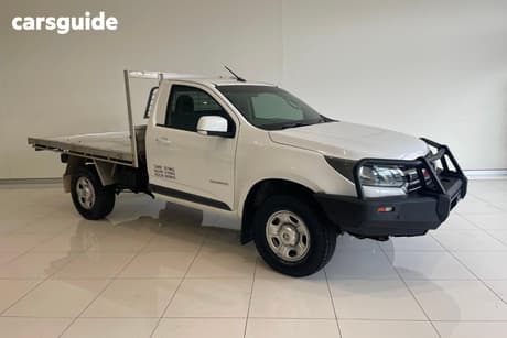 White 2018 Holden Colorado Cab Chassis Ls (4X4)