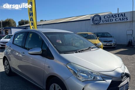 Silver 2017 Toyota Yaris Hatchback Ascent