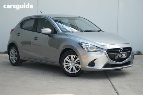 Silver 2015 Mazda 2 Hatchback Neo