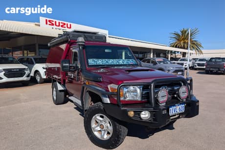 2009 Toyota Landcruiser Cab Chassis Gxl (4X4)