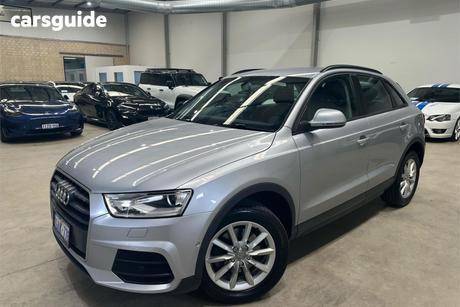 Silver 2016 Audi Q3 Wagon 2.0 Tdi Quattro (110Kw)