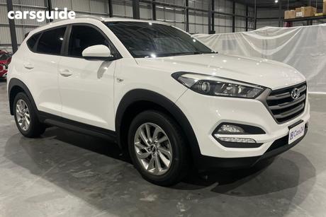 White 2017 Hyundai Tucson Wagon Active X (Fwd)