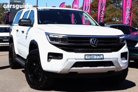 White 2023 Volkswagen Amarok Dual Cab Utility Core Tdi405 4Motion
