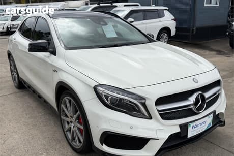 White 2016 Mercedes-Benz GLA45 Wagon 4Matic