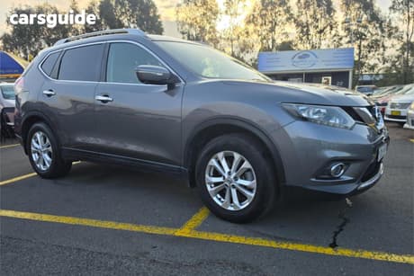 Grey 2014 Nissan X-Trail Wagon St-L 7 Seat (Fwd)