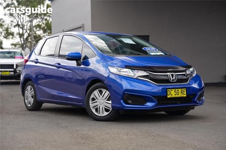 Blue 2020 Honda Jazz Hatchback Vti