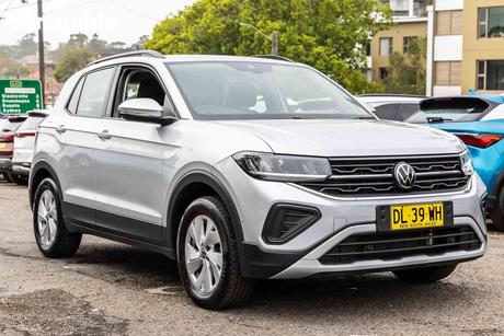 Silver 2024 Volkswagen T-Cross Wagon 85Tfsi Life