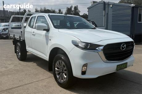 White 2023 Mazda BT-50 Freestyle Cab Chassis Xt (4X2)