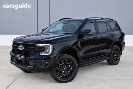 Black 2025 Ford Everest Wagon Sport (4Wd)