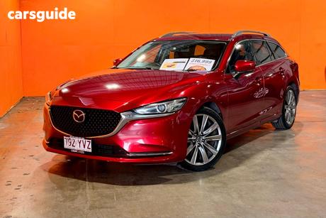 Red 2018 Mazda 6 Wagon Gt