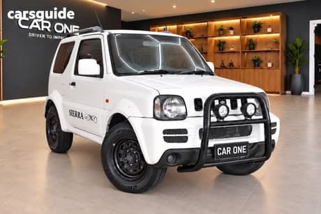 White 2011 Suzuki Jimny Wagon Sierra (4X4)