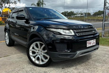 Black 2017 Land Rover Range Rover Evoque Wagon Td4 150 Se