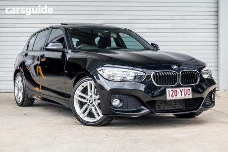 Black 2016 BMW 1 Hatch 120I M SPORT R