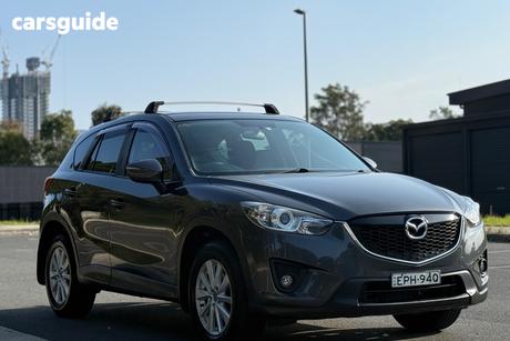 Grey 2013 Mazda CX-5 Wagon Maxx Sport (4X4)