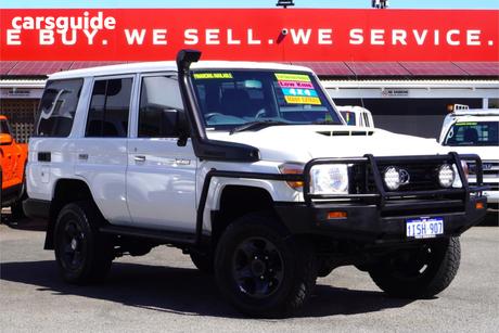 White 2020 Toyota Landcruiser Wagon Workmate