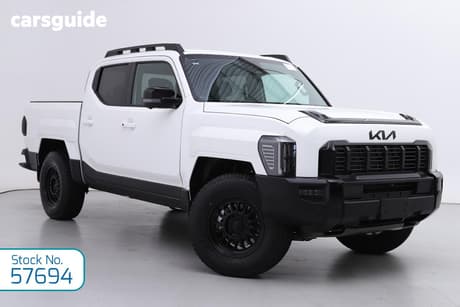 White 2025 Kia Tasman Double Cab Pick Up X-Line (4X4) (Std) Body Fender