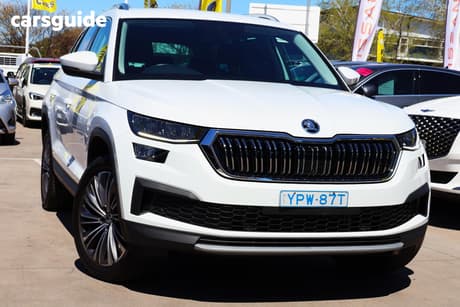 White 2022 Skoda Kodiaq Wagon Style (4X4)