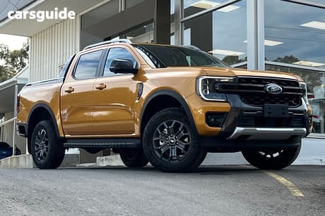 Yellow 2025 Ford Ranger Double Cab Pick Up Wildtrak X 2.0 (4X4)