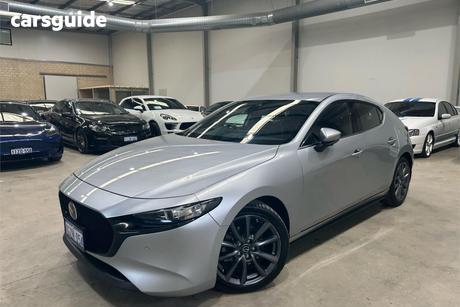 Silver 2020 Mazda 3 Hatchback G25 Gt