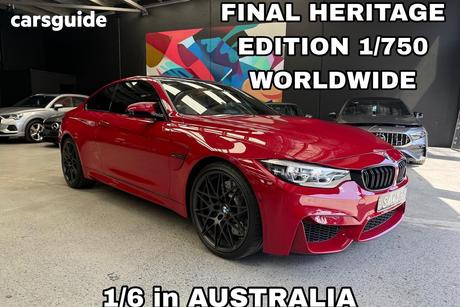 Red 2020 BMW M4 Coupe Competition