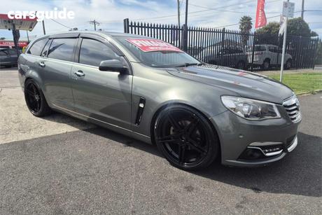 Grey 2015 Holden Calais Sportswagon V