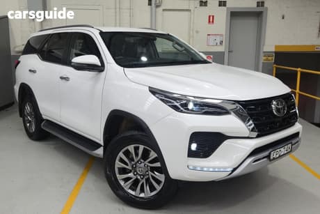 White 2021 Toyota Fortuner Wagon Crusade