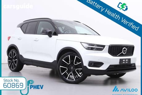 White 2021 Volvo XC40 Wagon Recharge Phev (Fwd)