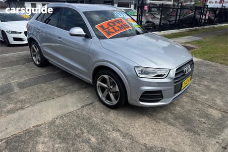 Silver 2016 Audi Q3 Wagon 2.0 Tfsi Sport Quattro (132Kw)
