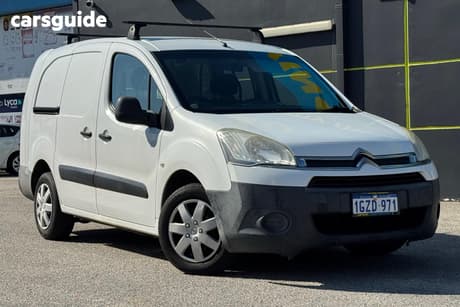White 2013 Citroen Berlingo Van 1.6 Hdi Long