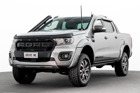 Silver 2022 Ford Ranger Double Cab Pick Up Wildtrak 3.2 (4X4)