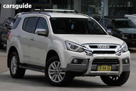 White 2018 Isuzu MU-X Wagon Ls-T (4X4)