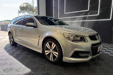 Silver 2015 Holden Commodore Sportswagon Sv6 Storm