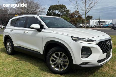 White 2018 Hyundai Santa FE Wagon Active Crdi (4X4)