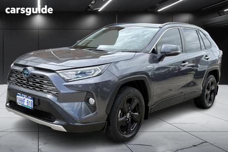 Grey 2021 Toyota RAV4 Wagon Cruiser (Awd) Hybrid
