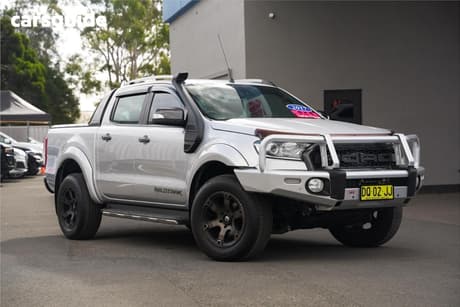 Silver 2017 Ford Ranger Dual Cab Pick-up Wildtrak 3.2 (4X4)