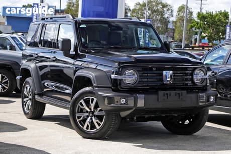 Black 2025 GWM Tank 300 Wagon Ultra Diesel