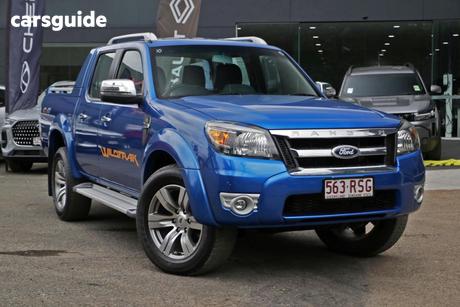 Blue 2011 Ford Ranger Dual Cab Pick-up Wildtrak (4X4)