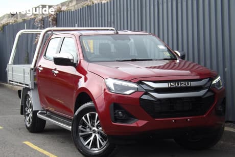 Red 2026 Isuzu D-MAX Crew Cab Utility Ls-U (4X4)
