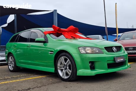 Green 2009 Holden Commodore Sportswagon Sv6
