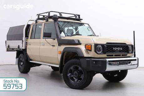 Beige 2023 Toyota Landcruiser Double Cab Chassis Lc79 Gxl