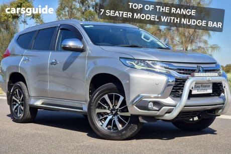 Silver 2018 Mitsubishi Pajero Sport Wagon Exceed (4X4) 7 Seat