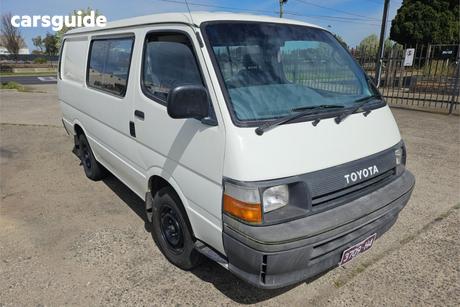 White 1992 Toyota HiAce Van