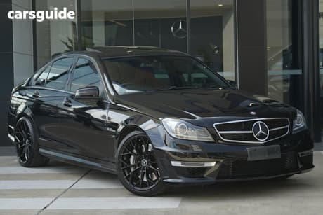 Black 2014 Mercedes-Benz C63 Sedan Amg