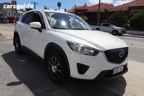 White 2013 Mazda CX-5 Wagon Maxx (4X2)