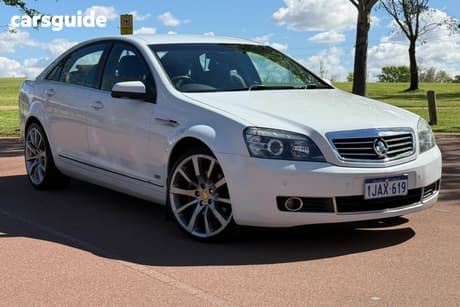 White 2008 Holden Statesman Sedan V8