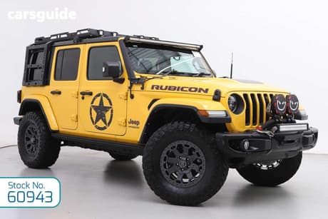 Yellow 2021 Jeep Wrangler Unlimited Hardtop Rubicon (4X4)