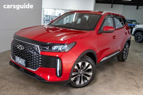 Red 2025 Chery Tiggo 4 Wagon Ultimate