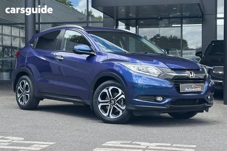Blue 2015 Honda HR-V Wagon Vti-L